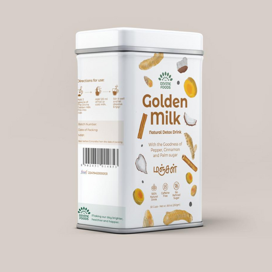 Organic Golden Milk Latte | Natural Detox Drink DND