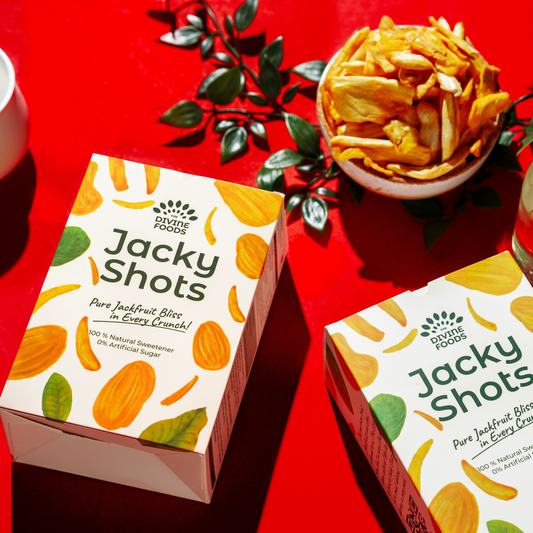 Jacky Shots - Guilty  Free Snacking Made With 100% Real Jackfruit From Panruti (Limited Edition)